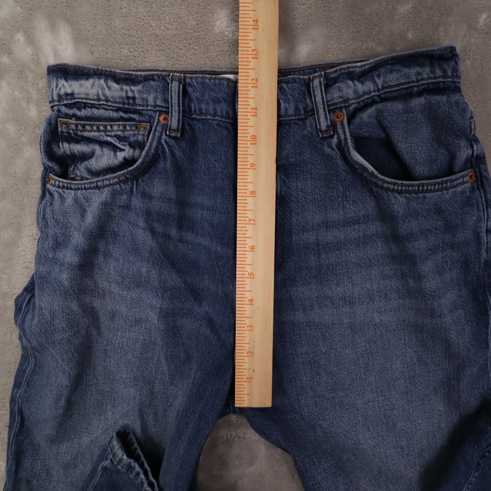 Reformation Palmer Lived-In Baggy Jeans Women's 28 Blue High Rise Medium Wash - Picture 8 of 11